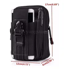 Bolsa Pochete De Cinto Porta Celular Carteira Impermeavel Foto mini 2