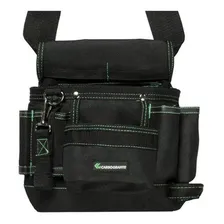 Bolsa Pochete P/ Ferramentas 3 Bolsos Cg 405 Carbografite Cor Preto Foto mini  3