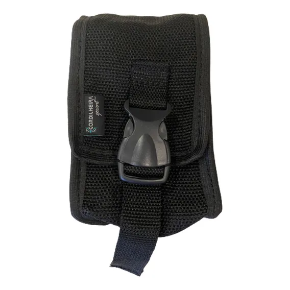 Bolsa Porta Acessórios Tático Militar Pochete De Cintura Cor Preto Foto 1