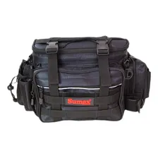 Bolsa Porta Apetrechos Sumax Sm-1821 C/ 2 Estojos Preta Foto mini 2