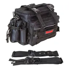 Bolsa Porta Apetrechos Sumax Sm-1821 C/ 2 Estojos Preta Foto mini 1