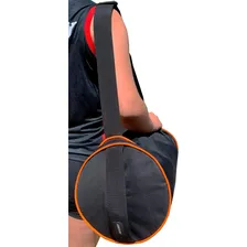 Bolsa Porta Bolas Cor Preto-laranja Foto mini 3