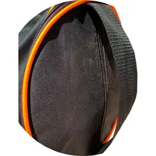 Bolsa Porta Bolas Cor Preto-laranja Foto mini 4