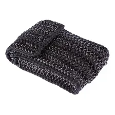 Bolsa Porta Celular Com Tecido E Corrente Prata A12,5xc8cm Foto mini  2