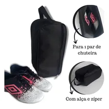 Bolsa Porta Chuteira Em Nylon 600 Cor Preto Foto mini 4