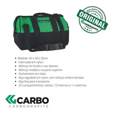 Bolsa Porta Ferramenta Carbografite Cg 460 Foto mini 3