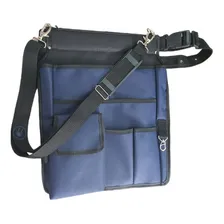 Bolsa Porta Ferramentas Com Cinto 5 Bolsos Refrigeração Cor Azul-turquesa Foto mini 1