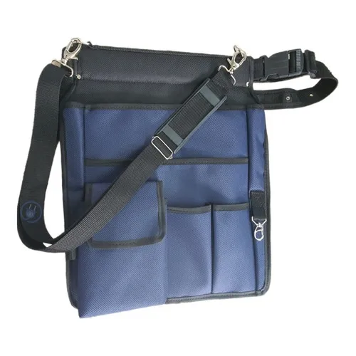 Bolsa Porta Ferramentas Com Cinto 5 Bolsos Refrigeração Cor Azul-turquesa Foto 1