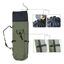 Bolsa Porta Vara De Pesca Dupla Camada Bolsa Para Vara Pesca Cor Preto Foto mini  3