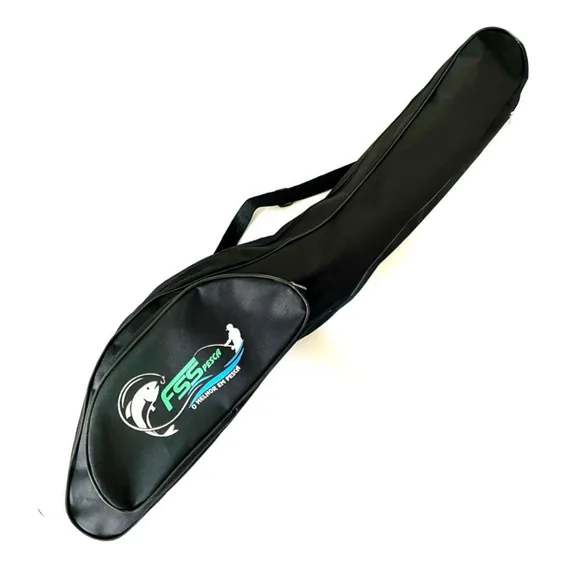 Bolsa Porta Varas Com Bolso Lateral 95cm Ultra Forte Preta Cor Preto Foto 1
