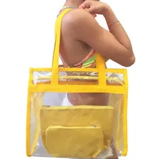 Bolsa praia e piscina Meu Tio Que Fez Praia Bolsa - amarelo Foto mini 3
