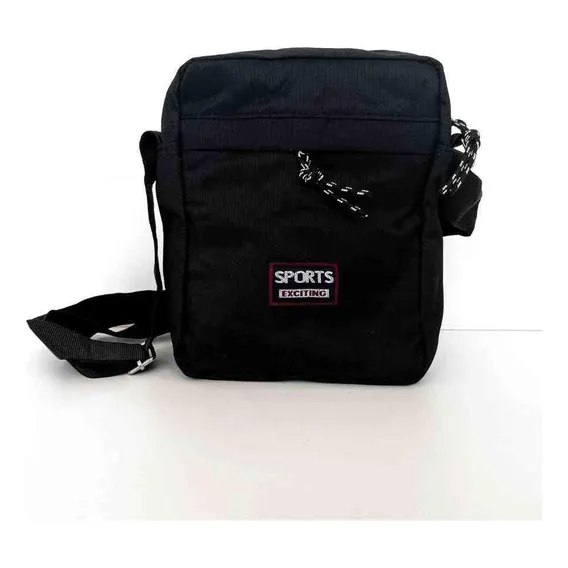 Bolsa Preta Transversal Foto 1