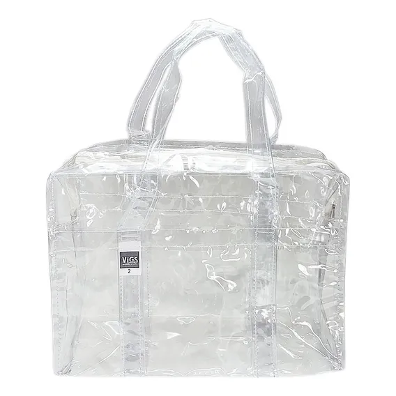 Bolsa Pvc Transparente Com Zíper - Academia Praia Maquiagem Foto 1