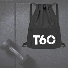 Bolsa Saco Academia Mochila Viagem Mala Esportiva Bag Escola Cor Preto Foto mini 2