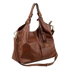 Bolsa Saco Luxuosa Em Couro Legítimo Oliver Mour Modelo1025 Cor Marrom Foto mini 1
