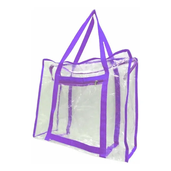 Bolsa Sacola Em Pvc Cristal Transparente Grande Jumbo Cdp Rx Foto 1