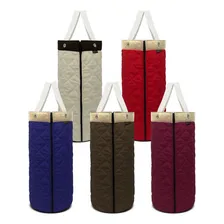 Bolsa Sacola Porta 5 Marmita TĂ©rmica C/ ZĂper Cores Cor Tabaco Correia De Ombro Foto mini 2