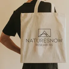 Bolsa Sacola Retornável Ecobag - Natures Now Cor Bege Foto mini 1