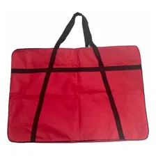 Bolsa Sacola Sacolão Viagem Grande Mudança Sacoleiras Compra Cor Vermelho Foto mini 1