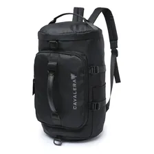 Bolsa Sacola Treino Academia Fitness Multifuncional Viagem Cor Preto Liso Foto mini  2