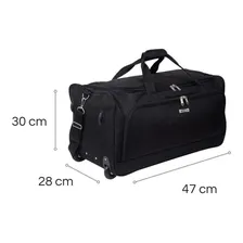 Bolsa Sacola Viagem Com Rodinhas Carrinho Média Sestini Foto mini  3