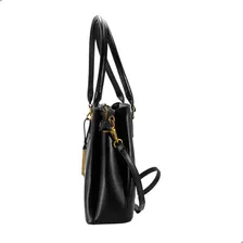 Bolsa Santa Lolla Tote Bag Floater Preta Alça Transversal Foto mini 2