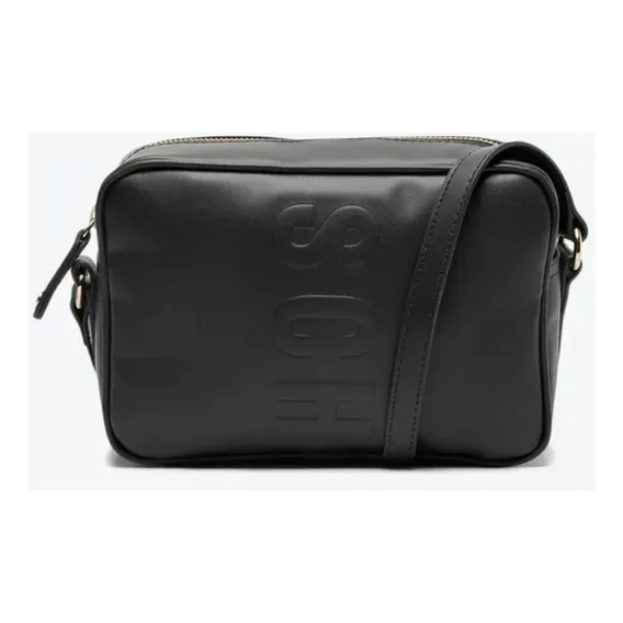 Bolsa Schutz Tiracolo Média Tassy Preta Foto 1