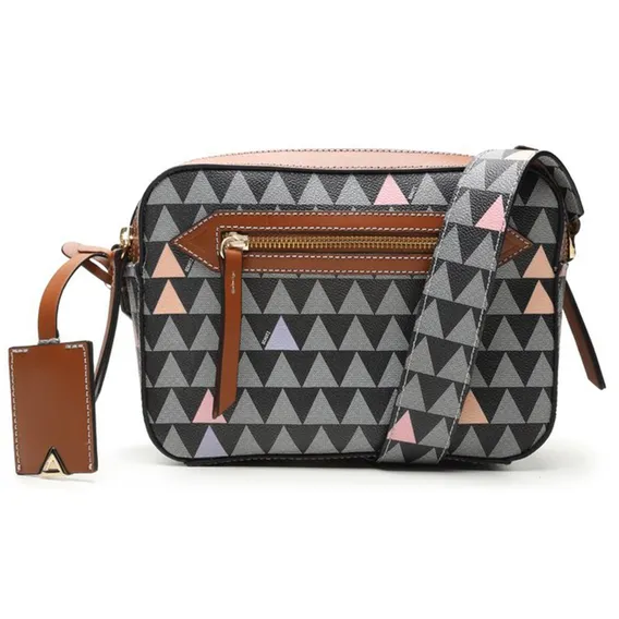Bolsa Schutz Triangle S500100102 Triángulo Preto Foto 1
