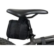 Bolsa Selim Banco Bike Refletivo Impermeável Art Mania Cor Preto Foto mini 2