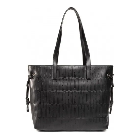 Bolsa sintética preta DKNY Jude Foto 1