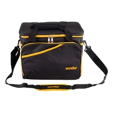 Bolsa Térmica 17 Litros Preta E Amarela Vonder Foto mini 3