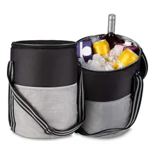 Bolsa Térmica 25l Alça De Ombro User4 Cinza Foto mini 1
