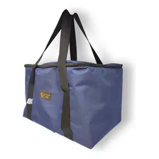 Bolsa Térmica 40 Litros Reforçada Camping/ Pesca Azul Foto mini 2