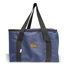 Bolsa Térmica 40 Litros Reforçada Camping/ Pesca Azul Foto mini 1