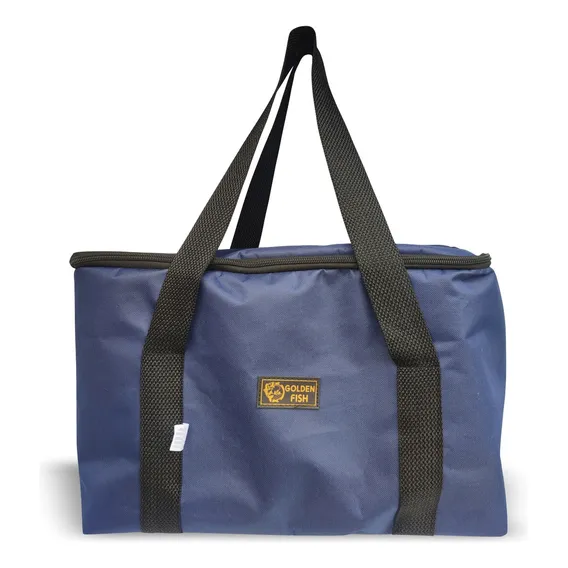 Bolsa Térmica 40 Litros Reforçada Camping/ Pesca Azul Foto 1
