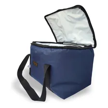 Bolsa Térmica 40 Litros Reforçada Camping/ Pesca Azul Foto mini 3