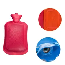 Bolsa Térmica Compressa Água Quente Em Borracha 2 Litros Foto mini 4