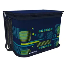 Bolsa Térmica Cooler 30 Litros Dobrável Soprano Pop Azul Foto mini 1