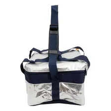 Bolsa Térmica Cooler Kaliko 15l Com Alça De Mão E Colo Ntk Foto mini 3
