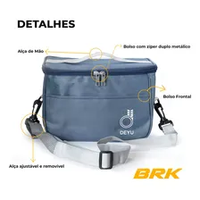 Bolsa Térmica Feminina Masculina Marmita Lanche Bebidas Foto mini 2