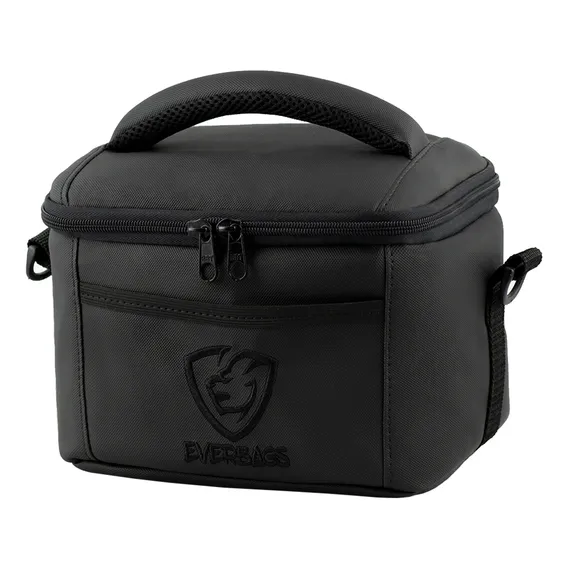 Bolsa Térmica Fitness Marmita Lancheira Black Porta Marmita Foto 1