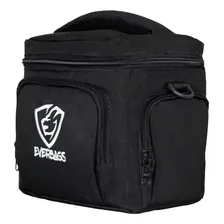 Bolsa Térmica Fitness Master Porta Marmita Lancheira Frasqueira Preto Foto mini  3