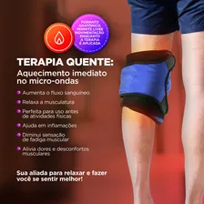 Bolsa Térmica Gel Joelho Dor Alívio Quente e Frio Relaxmedic Foto mini 4