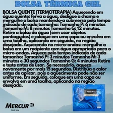 Bolsa Térmica Gel Mercur 200g Pequena Quente Fria Compressa Foto mini 4