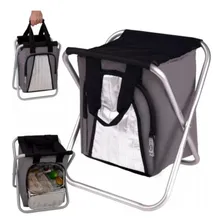 Bolsa Térmica Ice Cooler Banqueta Mor Dobrável 25l Cor Cinza Foto mini 3