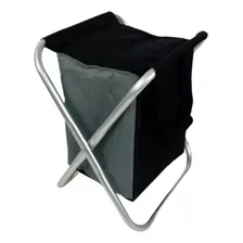 Bolsa Térmica Ice Cooler Banqueta Mor Dobrável 25l Cor Cinza Foto mini 2
