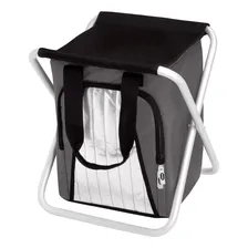 Bolsa Térmica Ice Cooler Banqueta Mor Dobrável 25l Cor Cinza Foto mini 1
