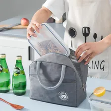 Bolsa Térmica Lancheira Academia Marmita Fitness Frutas Bag Foto mini 2