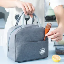 Bolsa Térmica Lancheira Academia Marmita Fitness Frutas Bag Foto mini 4