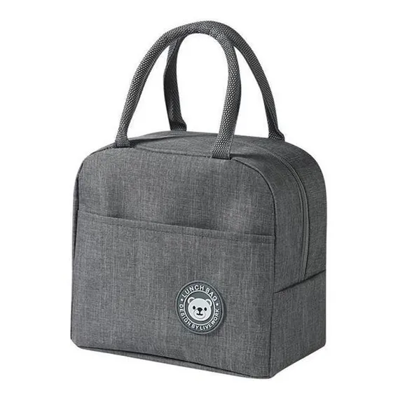 Bolsa Térmica Lancheira Academia Marmita Fitness Frutas Bag Foto 1